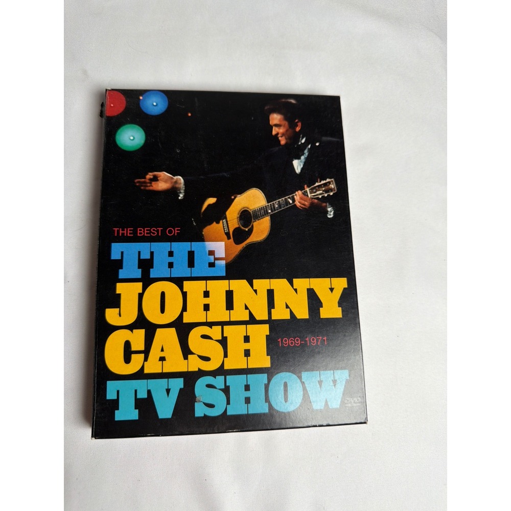 Columbia Music Video The Best of The Johnny Cash TV Show Unisex OS Black EX